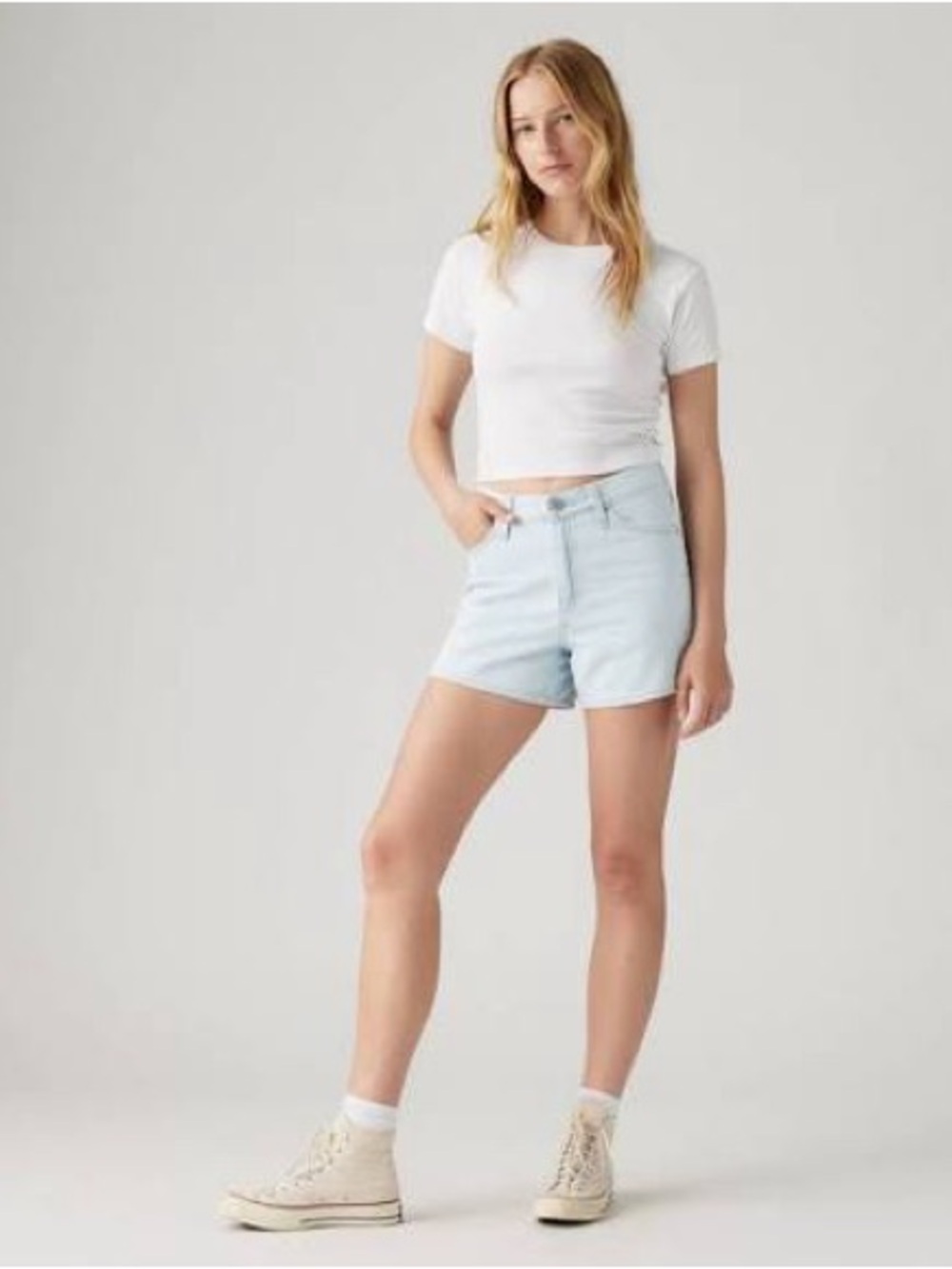 Levi's ‘80s Mom Shorts in Don’t Be Frayed NWT Size 29